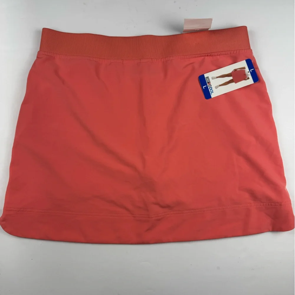 32 degrees Coral Skort with Pockets new with tags size large